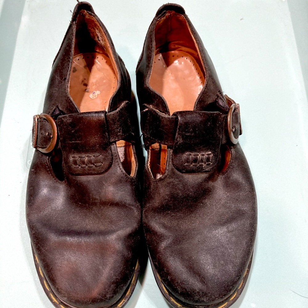 Black Doc Dr. Martens Mary Janes size UK 6